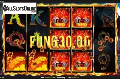 Win Screen 2. Queen of Embers from 1X2gaming