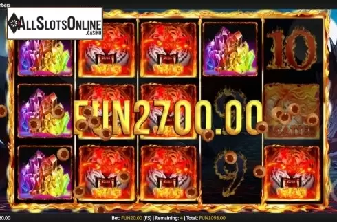 Win Screen 4. Queen of Embers from 1X2gaming