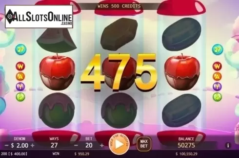Win Screen 1. Quick Play Candy from KA Gaming