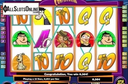 Win screen. R.F Confidential from R. Franco