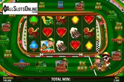 Free Spins 2. Racetrack Riches Megaboard from iSoftBet