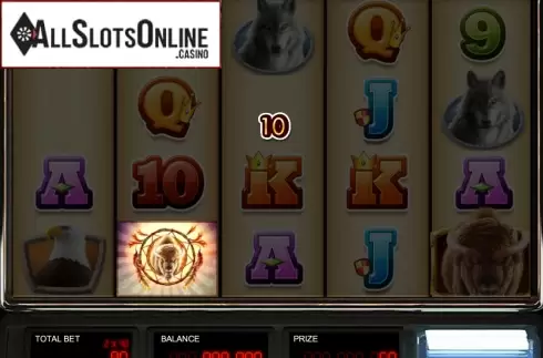 Win Screen. Ragin' Buffalo from Red Rake