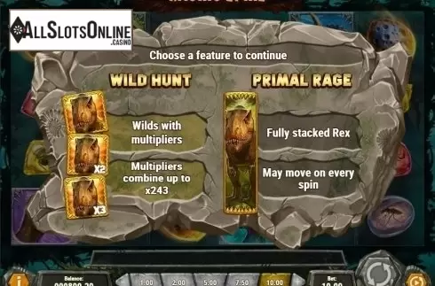 Features. Raging Rex from Play'n Go