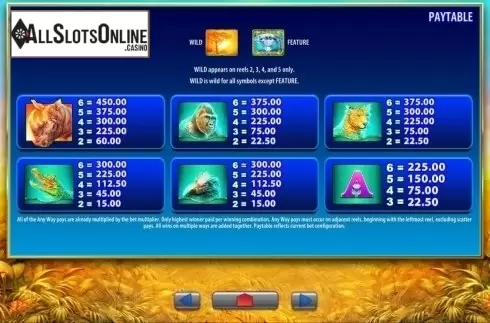 Screen5. Raging Rhino from WMS