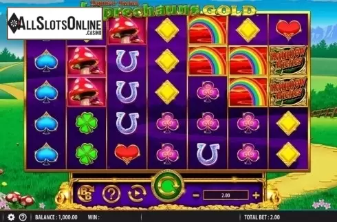 Reel Screen. Rainbow Riches Leprechauns Gold from Barcrest