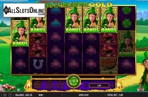 Feature. Rainbow Riches Leprechauns Gold from Barcrest