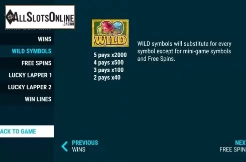 Symbols 3. Rainbow Slots from Slot Factory