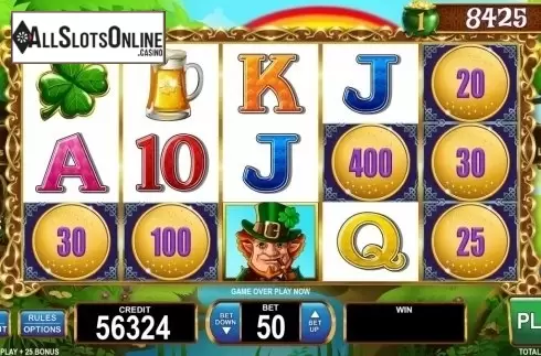 Reel Screen. Rainbows and Gold from Wild Streak Gaming