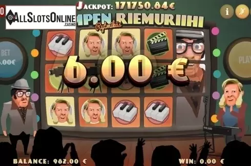 Win screen 2. Rampen Rytmikäs Riemuriihi from PAF