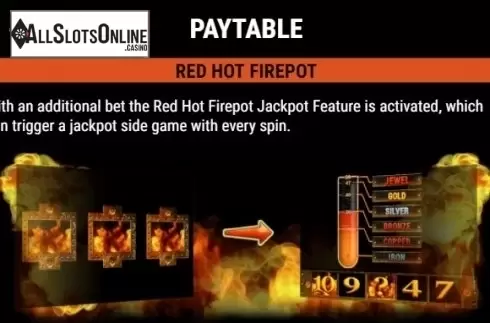 Paytable 1. Ramses Book RHFP from Gamomat