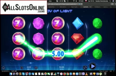 Ray of light. Ray of Light from 888 Gaming