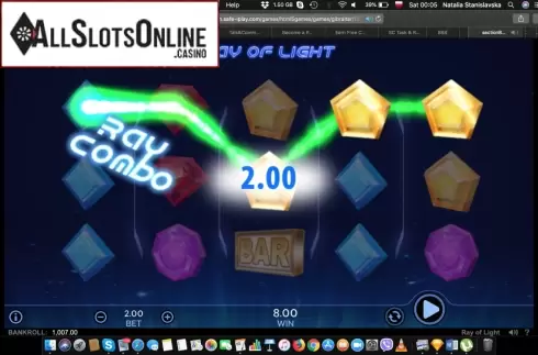 Ray of Light. Ray of Light from 888 Gaming