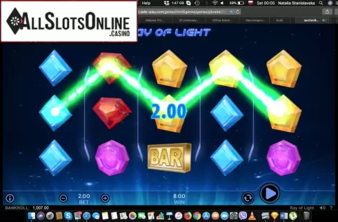 Ray of Light. Ray of Light from 888 Gaming