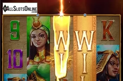 Win Screen 3. Rays of Egypt from Incredible Technologies