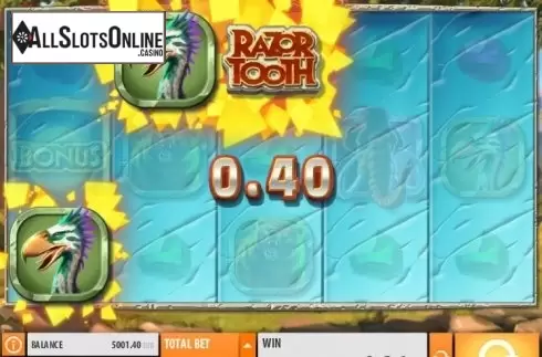 Wild. Razortooth from Quickspin
