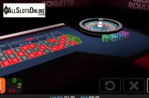 Reel screen. Realistic Roulette from Realistic