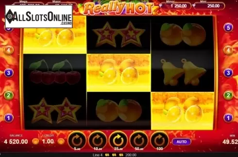Win Screen 1. Really Hot (Gamzix) from Gamzix