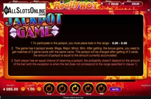 Jackpot. Really Hot (Gamzix) from Gamzix