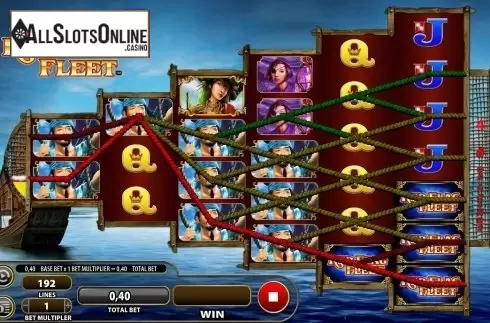 6 of a kind win screen. Red Flag Fleet from WMS