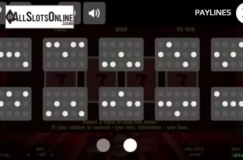 Paylines. Red Hot 7 (Promatic Games) from Promatic Games