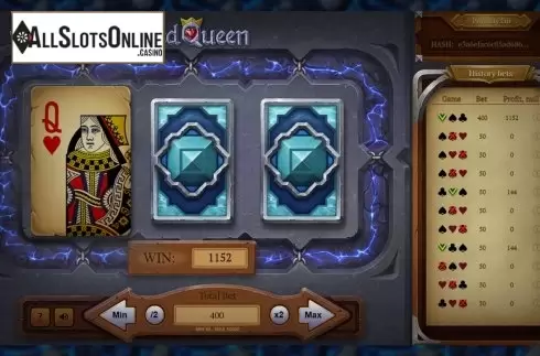 win screen 2. Red Queen from Evoplay Entertainment