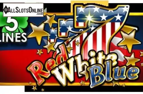 Red White Blue 5 Lines