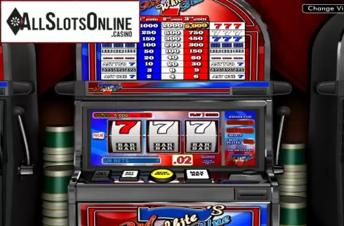 Reels. Red White Blue 7s from Betsoft