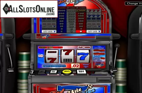 Win. Red White Blue 7s from Betsoft