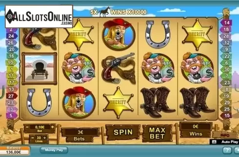 Screen 1. Reel Bandits from NeoGames