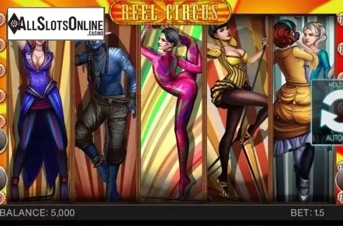 Screen 1. Reel Circus from Spinomenal