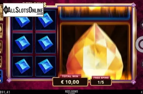 Free Spins 2. Reel Gems Deluxe from Alchemy Gaming
