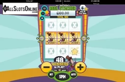 Win Screen 2. Reel Stacker from Probability Jones