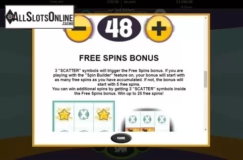 Paytable 4. Reel Stacker from Probability Jones