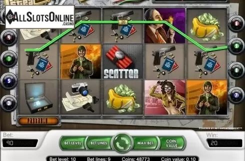 Screen 2. Reel Steal from NetEnt