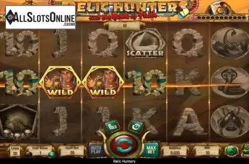 Win Screen 1. Relic Hunters from Wazdan