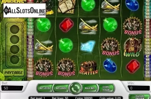 Screen2. Relic Raiders from NetEnt