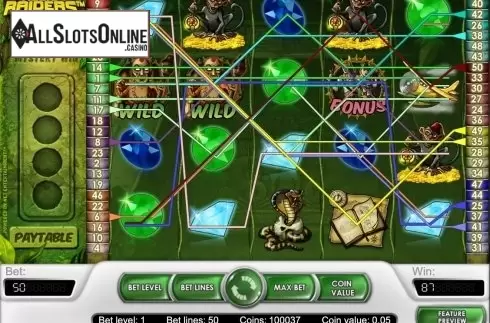 Screen3. Relic Raiders from NetEnt