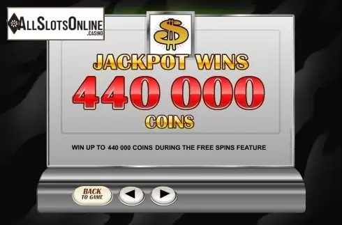 Screen2. Retro Reels from Microgaming