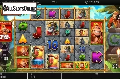 Reel Screen. Return of Kong Megaways from Blueprint