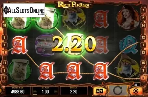 Win Screen 1. Rich Pirates from SYNOT