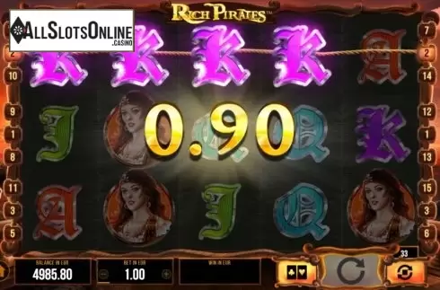 Win Screen 2. Rich Pirates from SYNOT