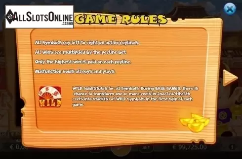 Features 1. Rich Squire from KA Gaming