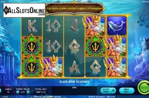 Reel Screen. Riches of Atlantis (Markor Technology) from Markor Technology