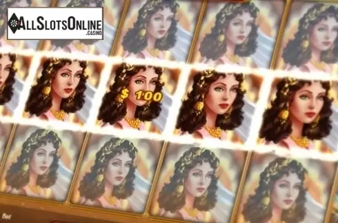 Win Screen. Riches of Troy from NetoPlay