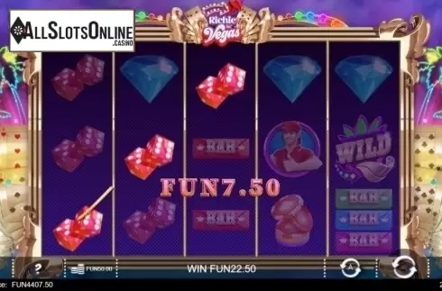 Win Screen. Richie in Vegas from IronDog