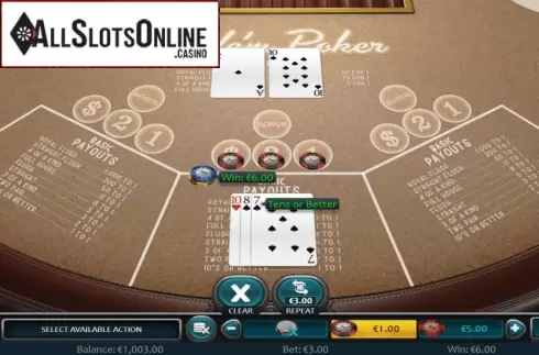 Win Screen. Ride'm Poker (Nucleus Gaming) from Nucleus Gaming
