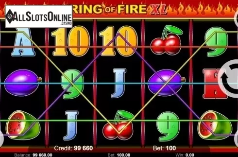 Reel Screen 1. Ring Of Fire XL from KAJOT