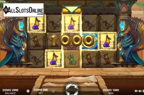 Win Screen 1. Rise Of Horus from Evoplay Entertainment