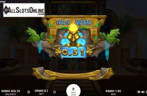 Big Win. Rise Of Horus from Evoplay Entertainment