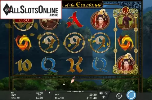 Win screen. Rise of the Empress from Genesis